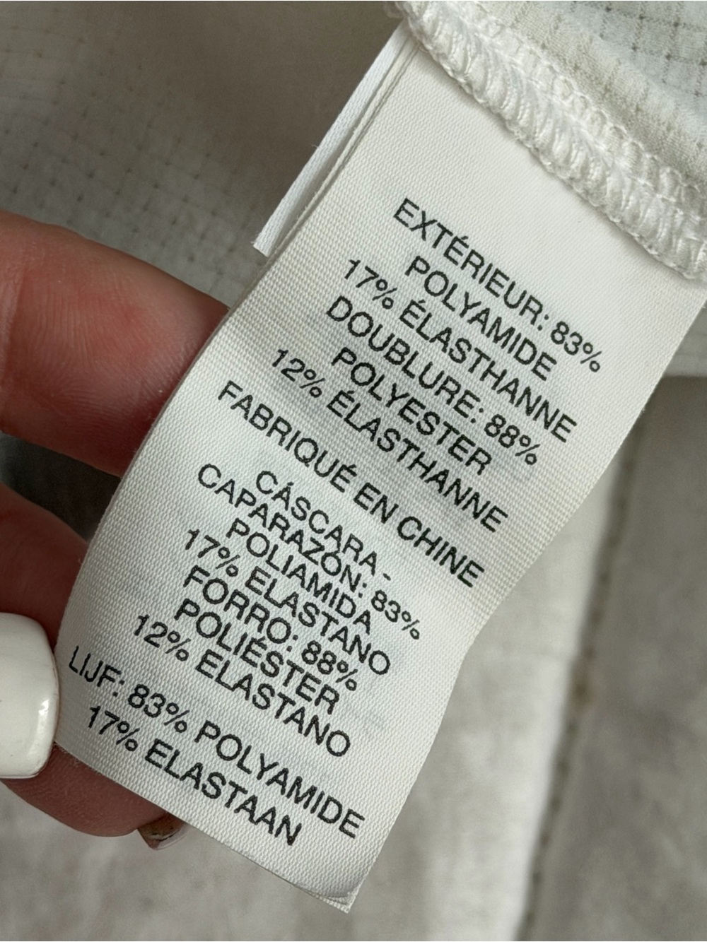 Vuori Seabreeze White Skort L - Picture 7 of 8